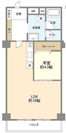 秀和等々力レジデンスの物件間取画像